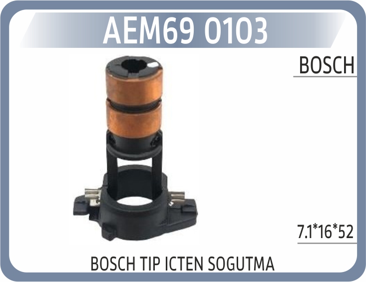 AEM69 0103 ROTOR BAKIRI BOSCH TIP ICTEN SOGUTMA
